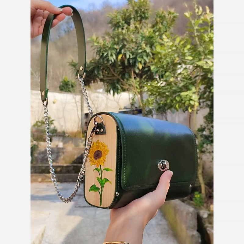 کیف رو دوشی طرح آفتابگردان