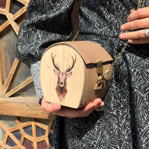 کیف دستی طرح گوزن